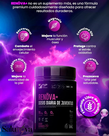 RENÖVA+ LA DOSIS DIARIA DE JUVENTUD Y SALUD