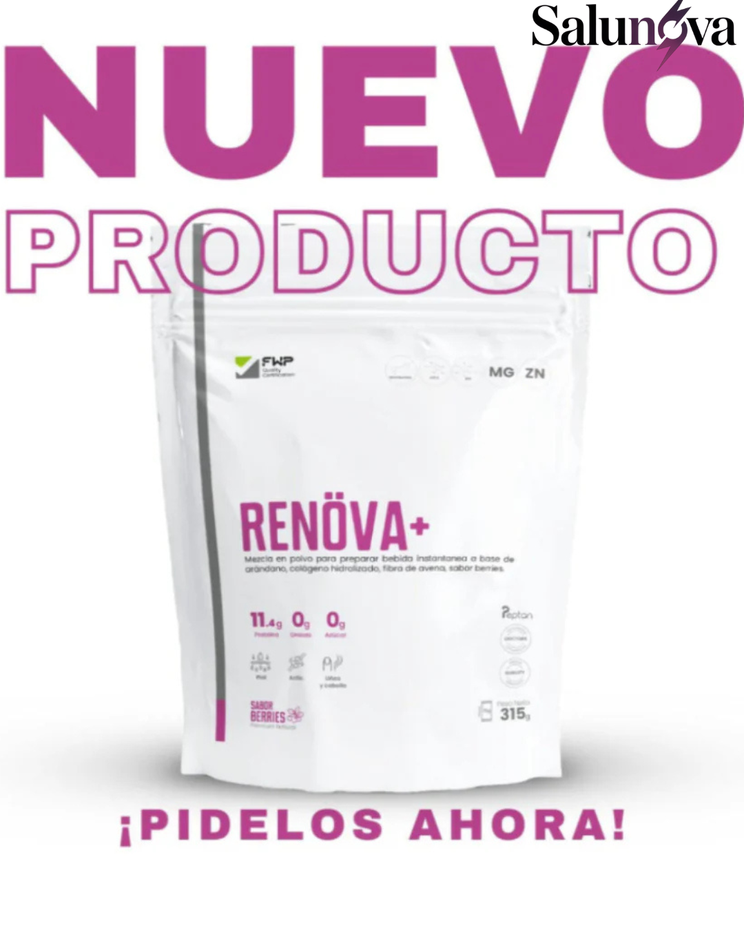 RENÖVA+ LA DOSIS DIARIA DE JUVENTUD Y SALUD